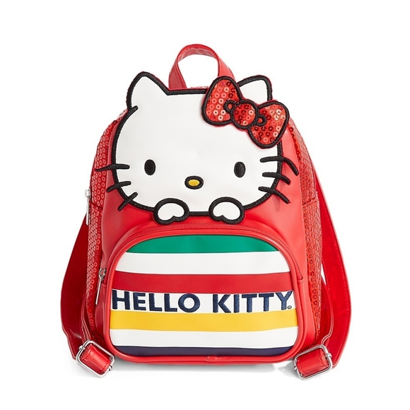 Hello Kitty Mini Backpack And Levi's X Pokemon Pokeball Crossbody Bundle - Picture 5 of 10